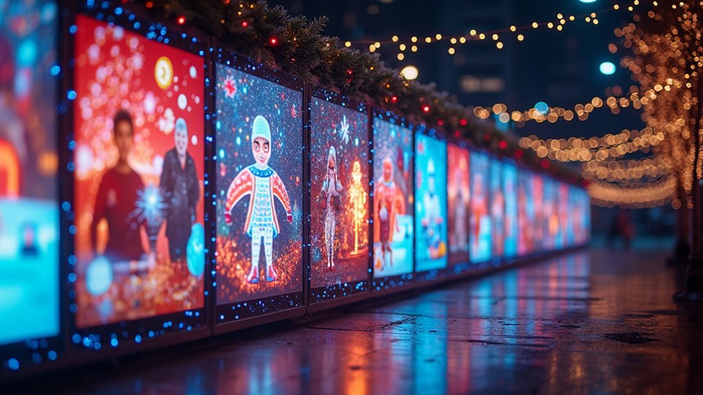 KI-unterstützte Feiertagswerbung